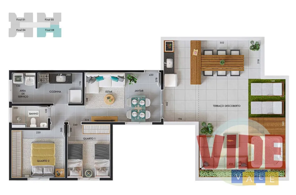 Apartamento, 2 quartos, 46 m² - Foto 10