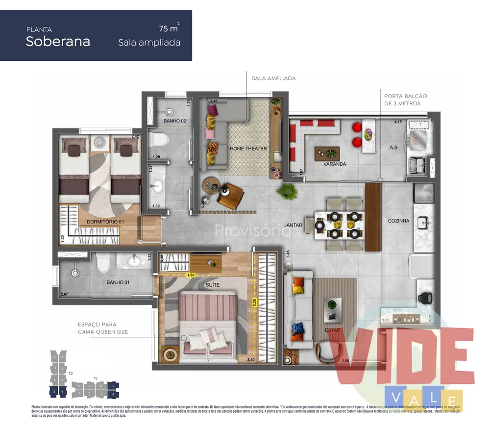 Apartamento, 3 quartos, 76 m² - Foto 6