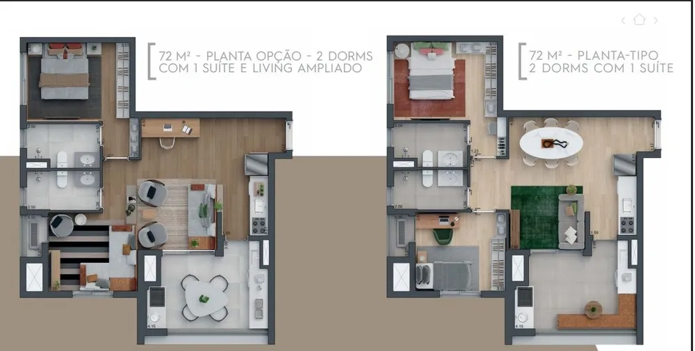 Apartamento, 2 quartos, 60 m² - Foto 8