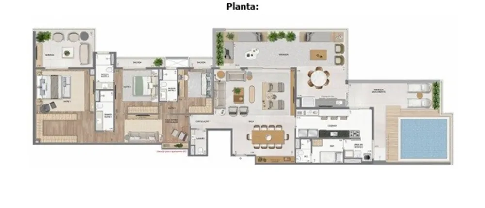 Cobertura, 3 quartos, 285 m² - Foto 6