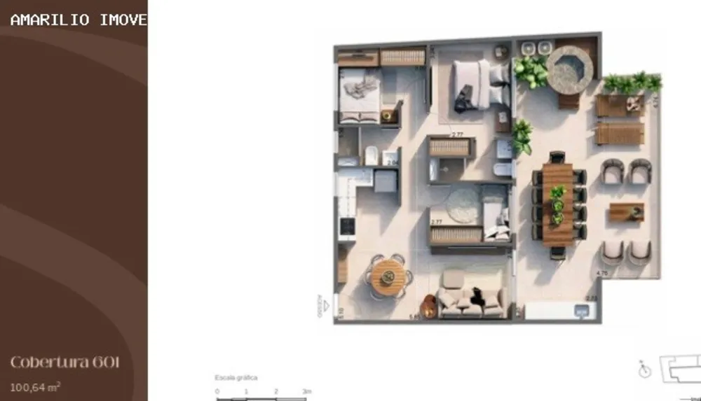 Apartamento, 1 quarto - Foto 26