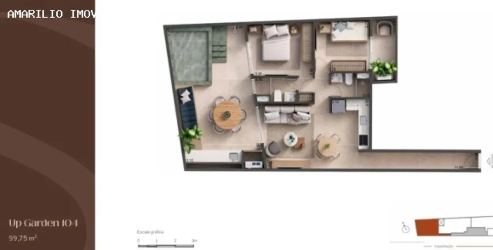 Apartamento, 1 quarto - Foto 17