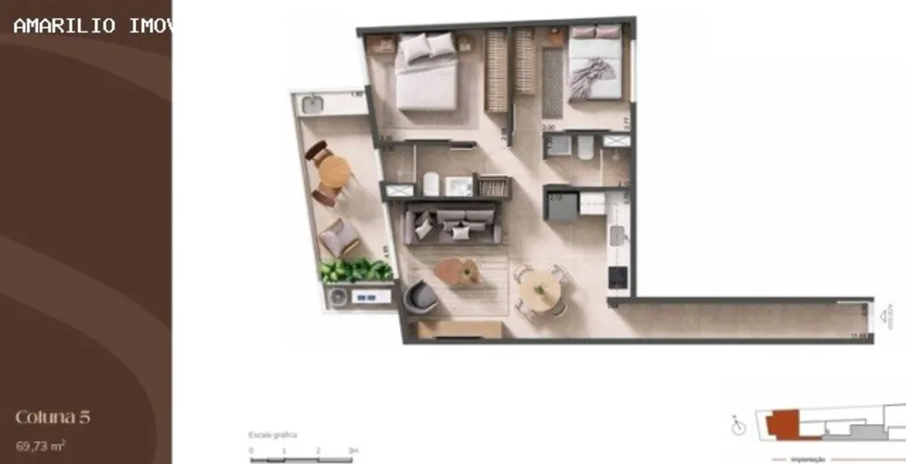 Apartamento, 1 quarto - Foto 22