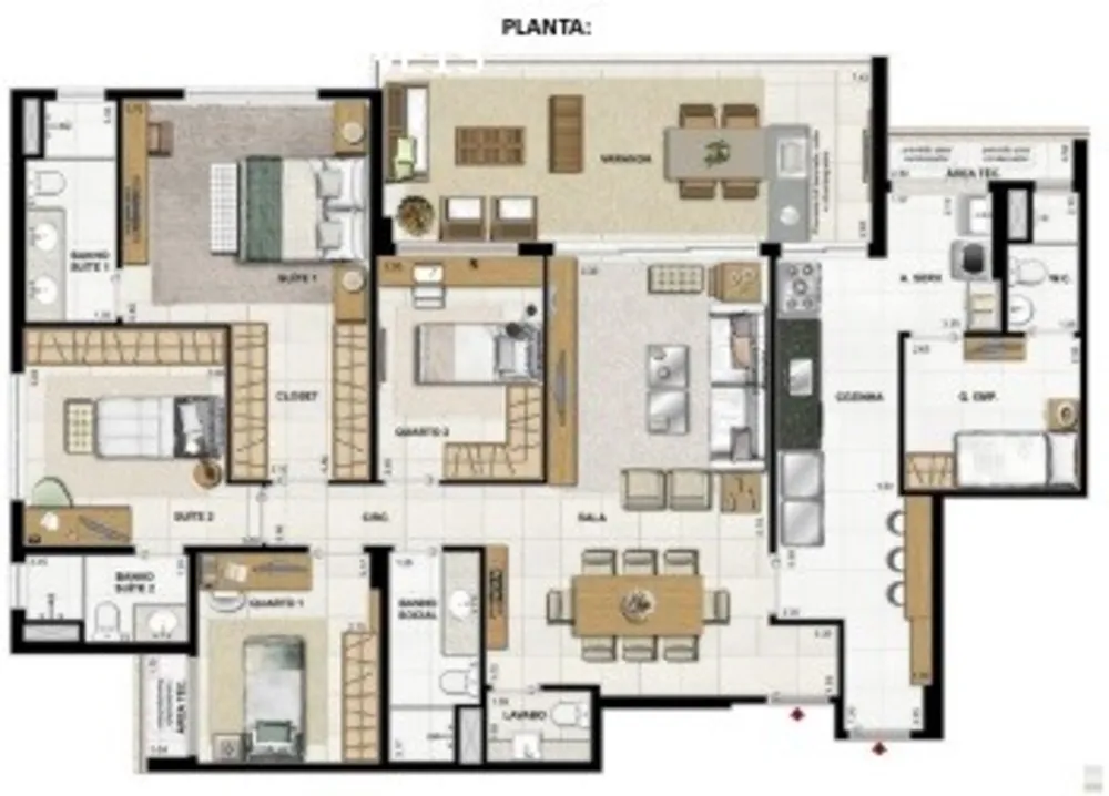 Apartamento, 4 quartos, 156 m² - Foto 36