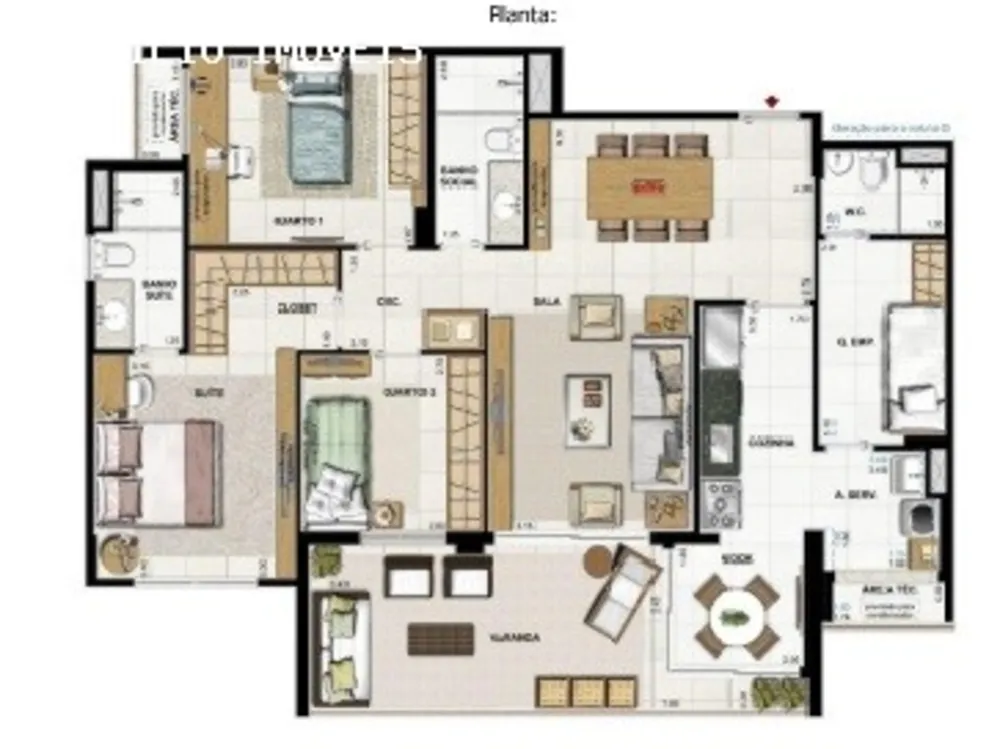 Apartamento, 3 quartos, 121 m² - Foto 22