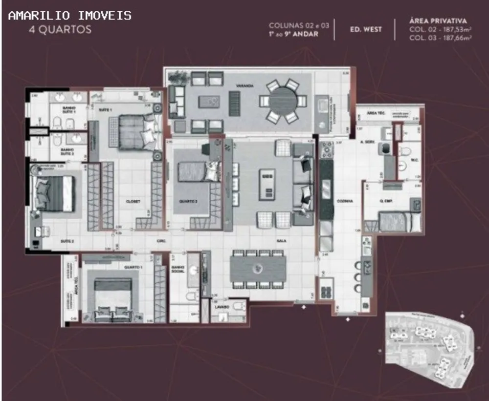 Apartamento, 3 quartos, 121 m² - Foto 21
