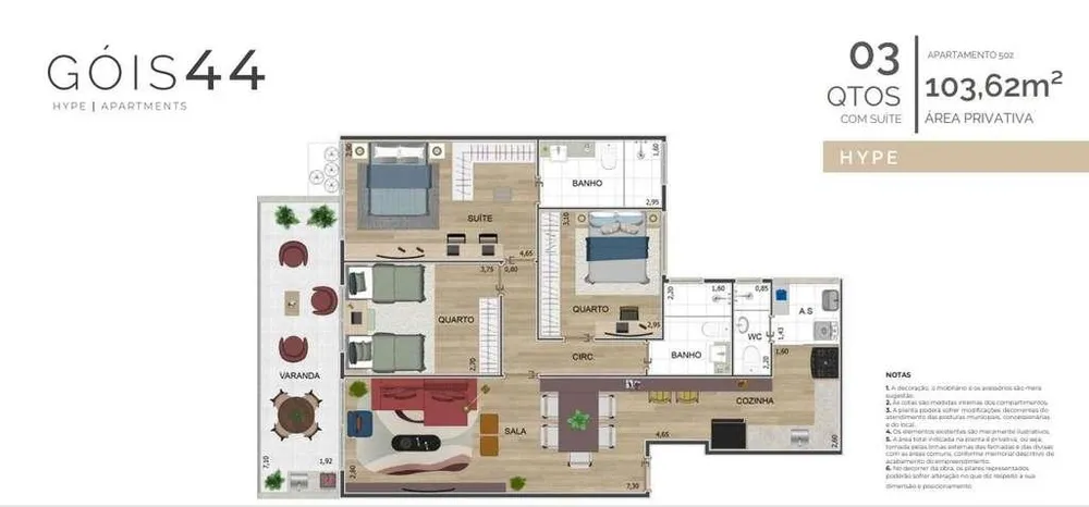 Apartamento, 2 quartos, 85 m² - Foto 16