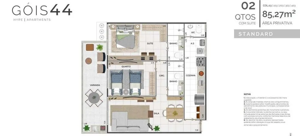 Apartamento, 2 quartos, 85 m² - Foto 18