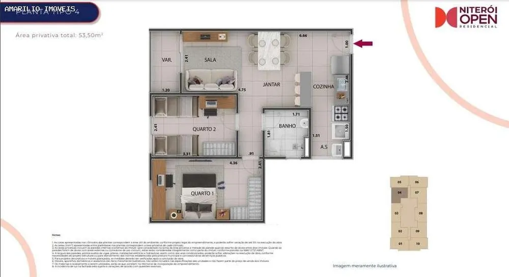 Apartamento, 2 quartos, 45 m² - Foto 18