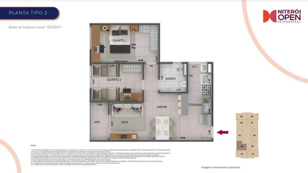 Apartamento, 2 quartos, 45 m² - Foto 25
