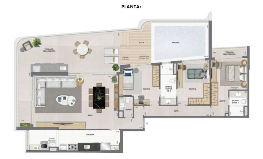 Cobertura, 3 quartos, 185 m² - Foto 17