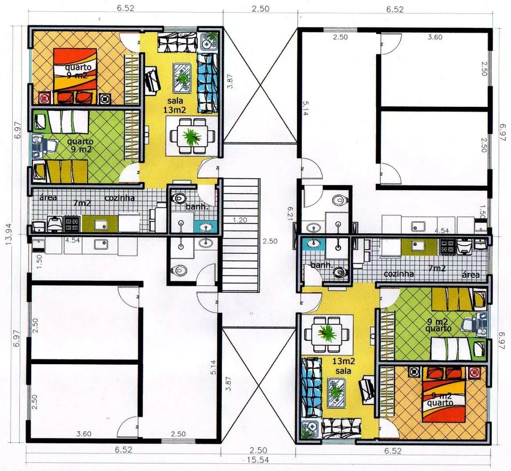 Apartamento, 2 quartos, 45 m² - Foto 13