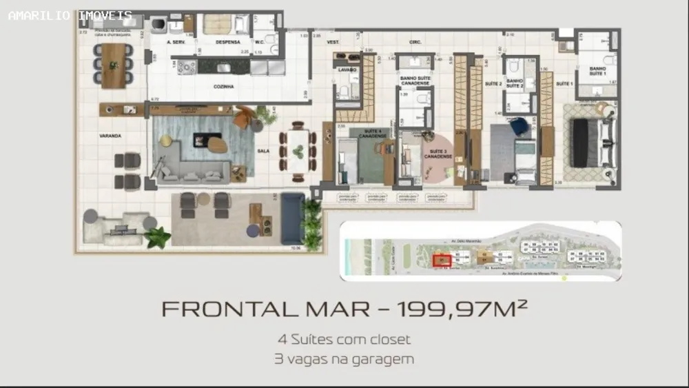 Apartamento, 4 quartos, 200 m² - Foto 35
