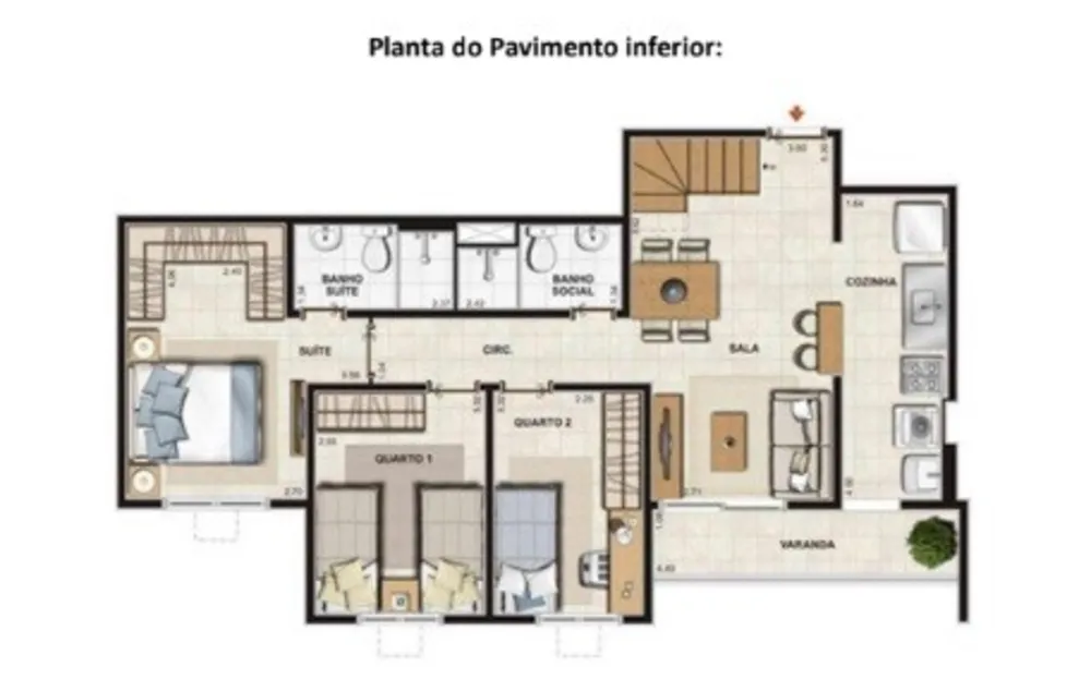 Cobertura, 4 quartos, 234 m² - Foto 17