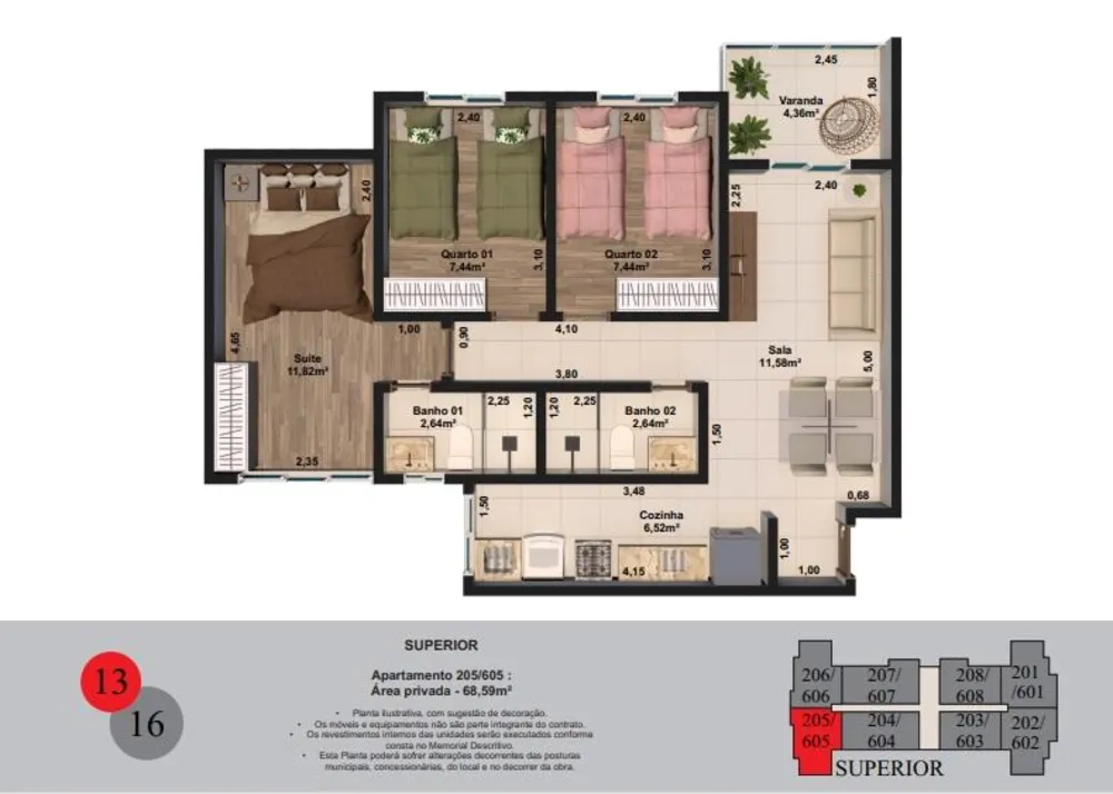 Apartamento, 2 quartos, 52 m² - Foto 30