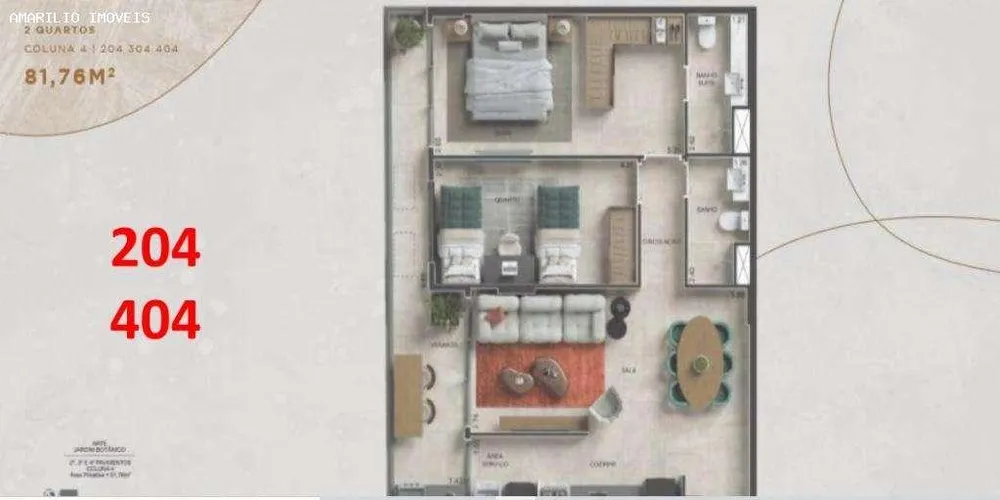 Apartamento, 3 quartos, 122 m² - Foto 7