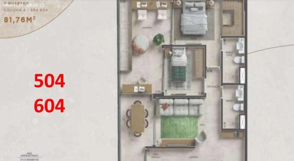 Apartamento, 3 quartos, 122 m² - Foto 15