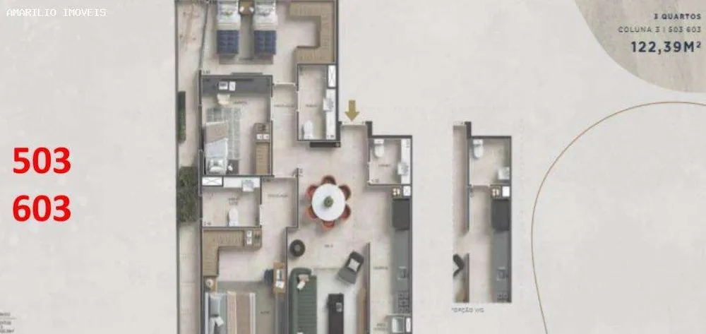 Apartamento, 3 quartos, 122 m² - Foto 10