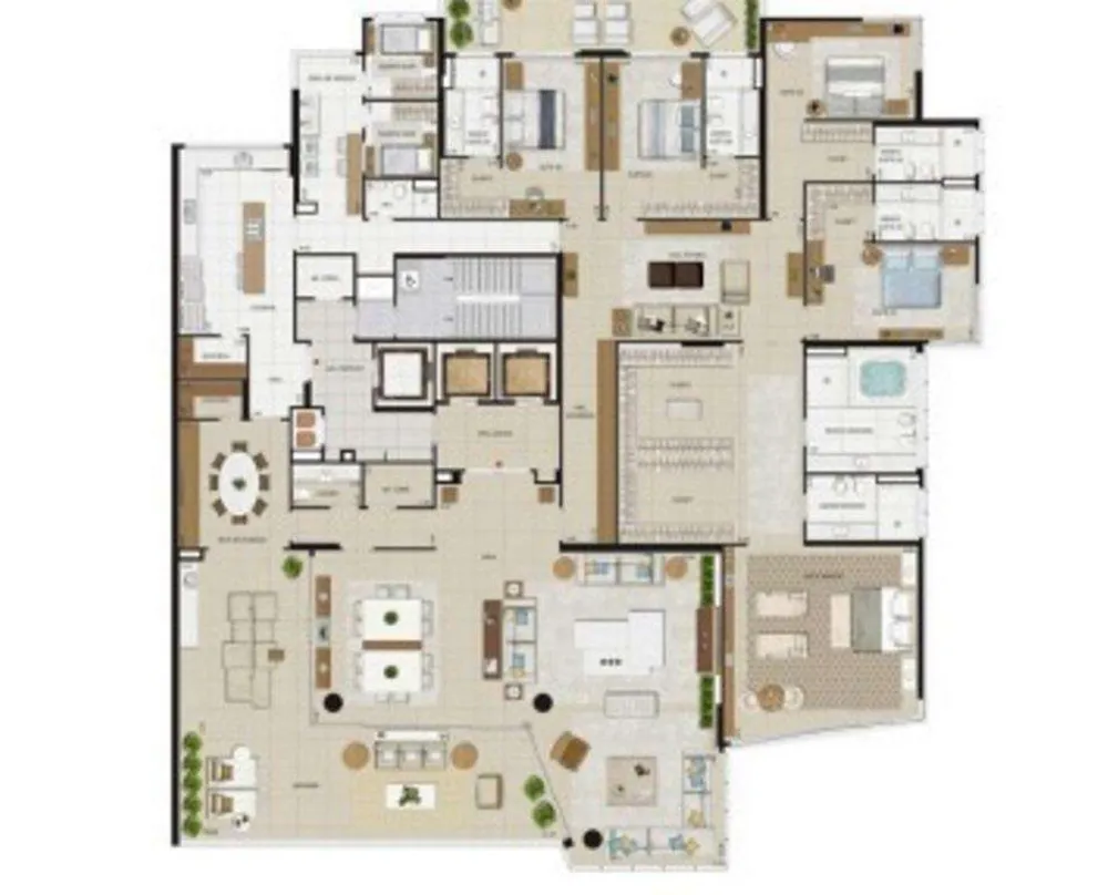 Apartamento, 5 quartos, 648 m² - Foto 7