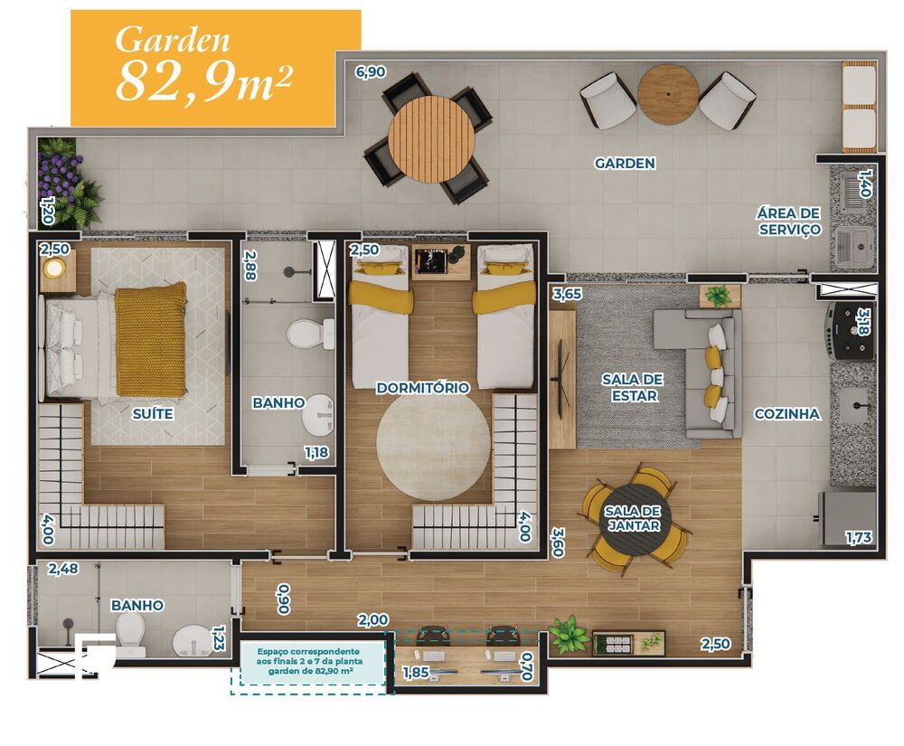 Apartamento, 2 quartos, 66 m² - Foto 17