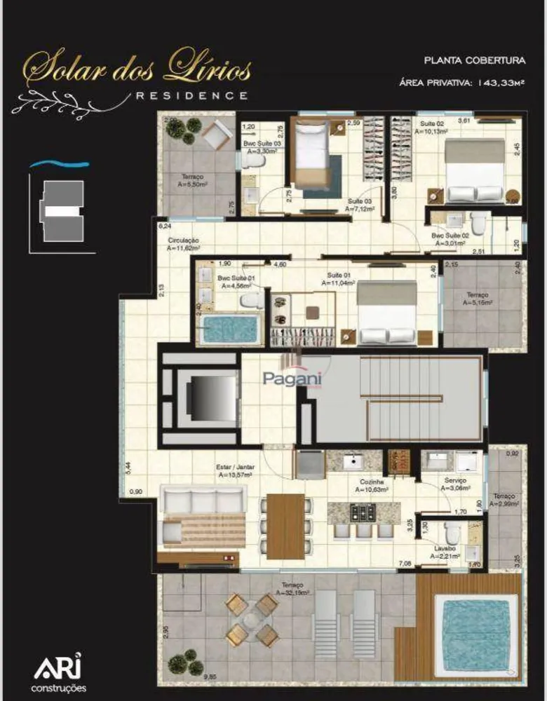 Apartamento, 3 quartos, 75 m² - Foto 5