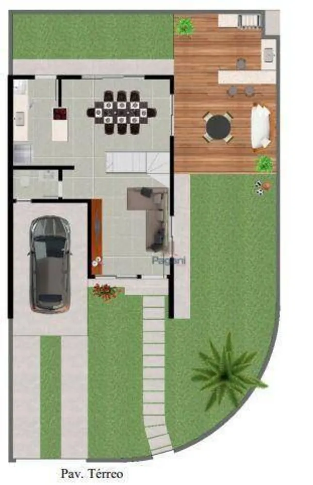 Sobrado, 3 quartos, 99 m² - Foto 2