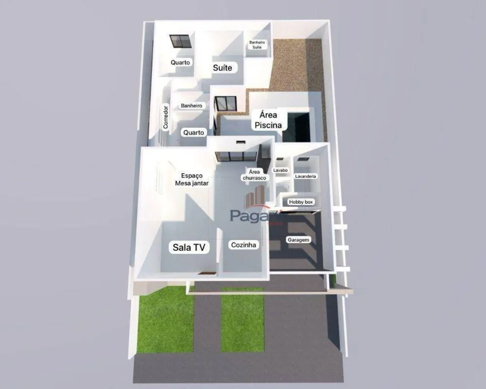 Casa, 3 quartos, 174 m² - Foto 2