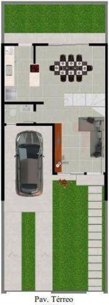 Sobrado, 3 quartos, 99 m² - Foto 2