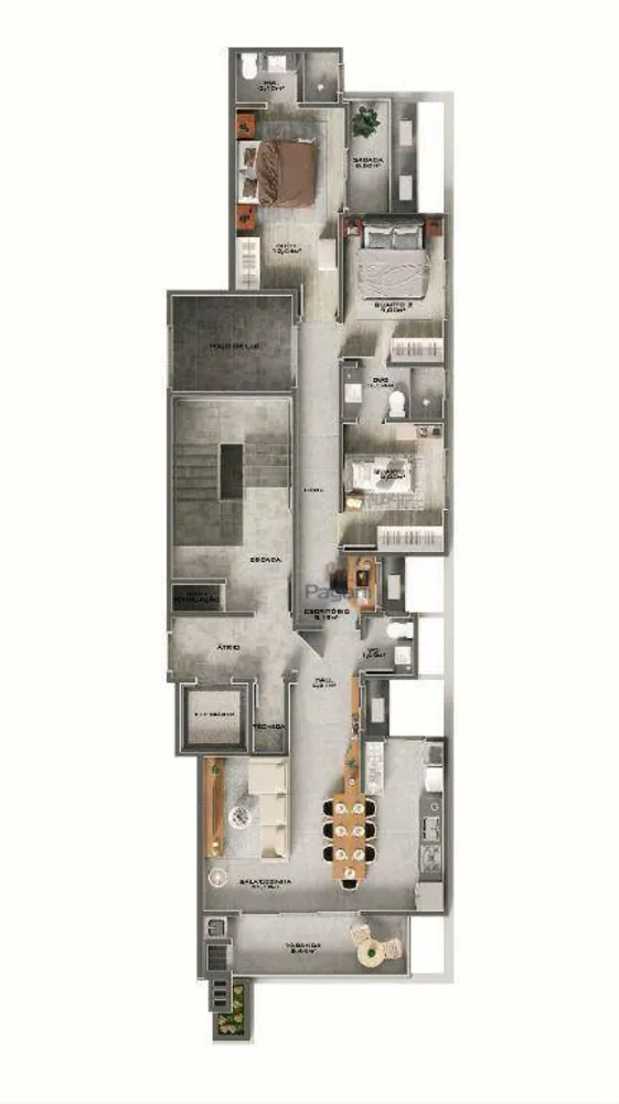 Apartamento, 3 quartos, 98 m² - Foto 5