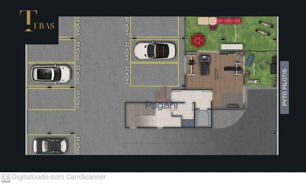 Apartamento, 1 quarto, 58 m² - Foto 21