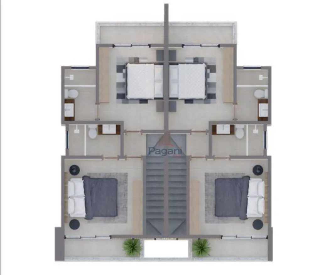 Sobrado, 2 quartos, 90 m² - Foto 2