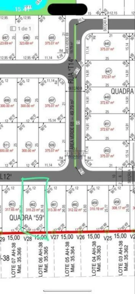 Loteamento e Condomínio, 315 m² - Foto 1