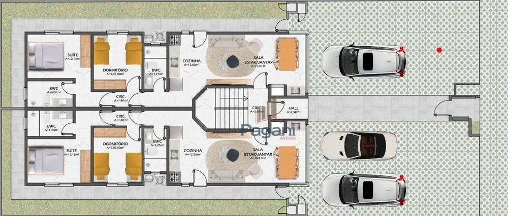 Apartamento, 2 quartos, 70 m² - Foto 12