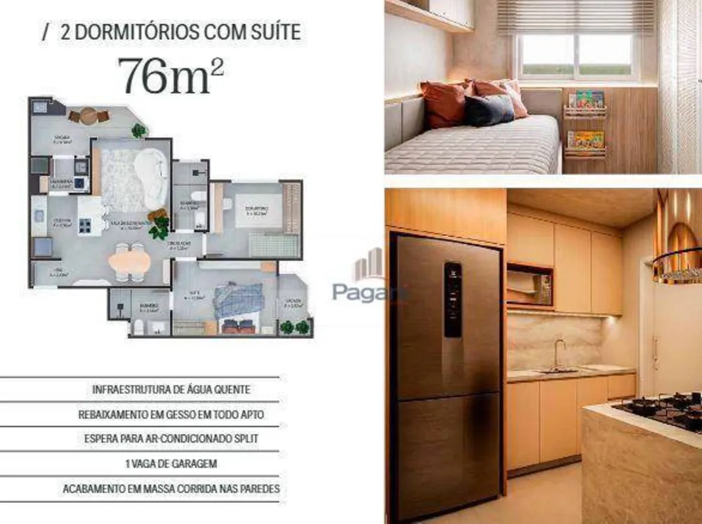 Apartamento, 2 quartos, 76 m² - Foto 10