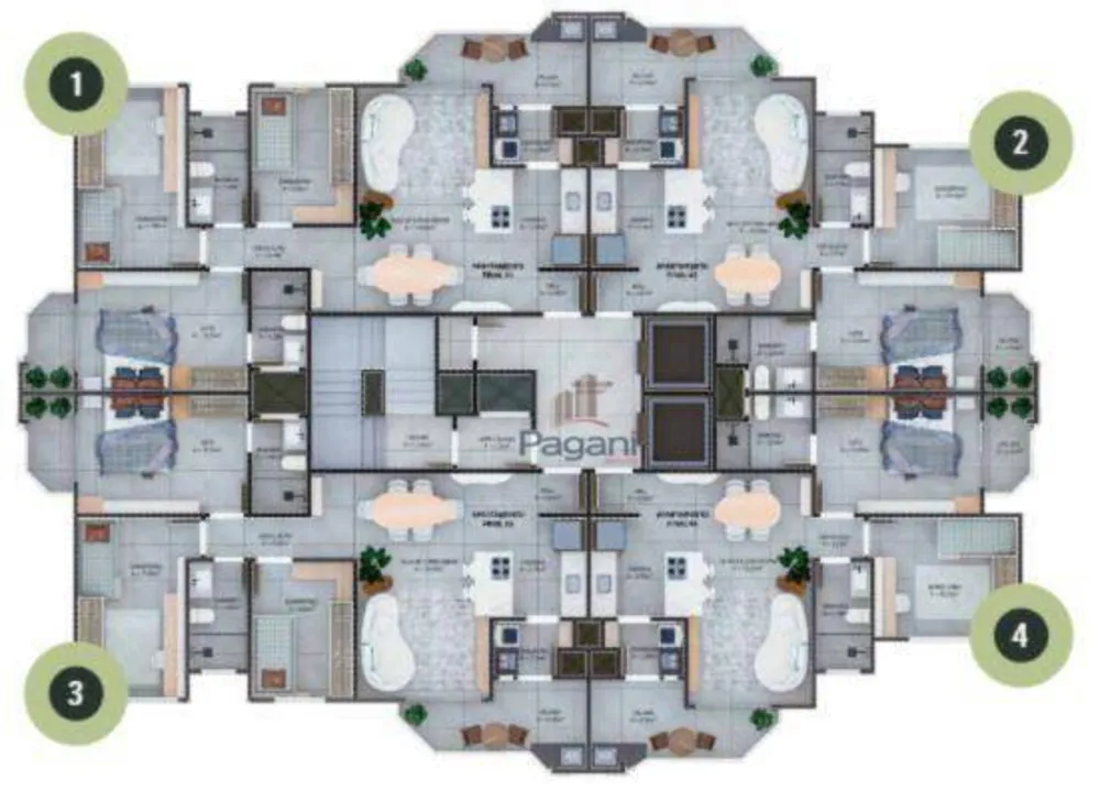 Apartamento, 2 quartos, 76 m² - Foto 3
