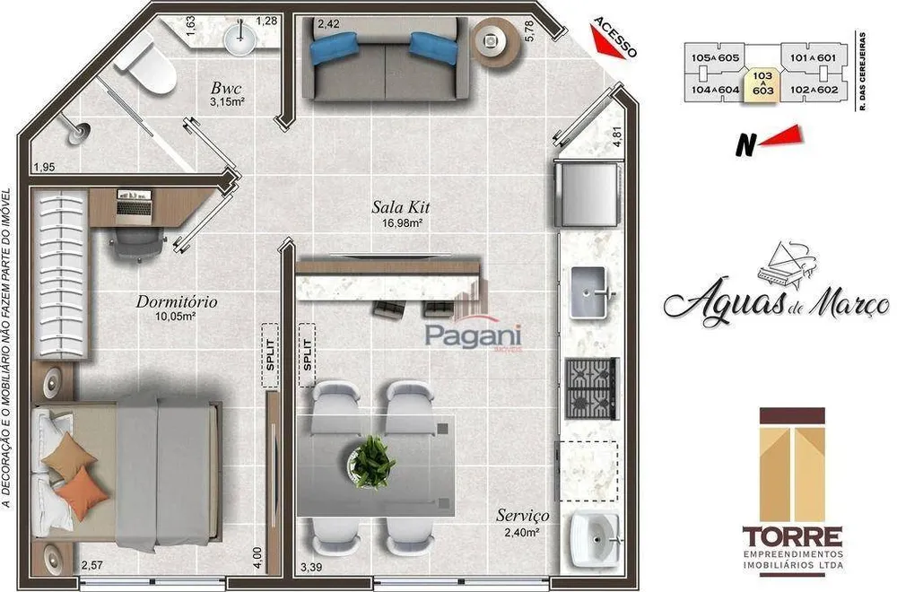 Apartamento, 2 quartos, 65 m² - Foto 14