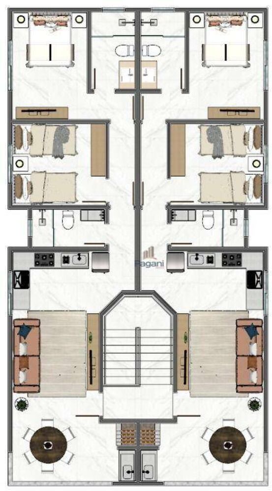 Apartamento, 2 quartos, 69 m² - Foto 2