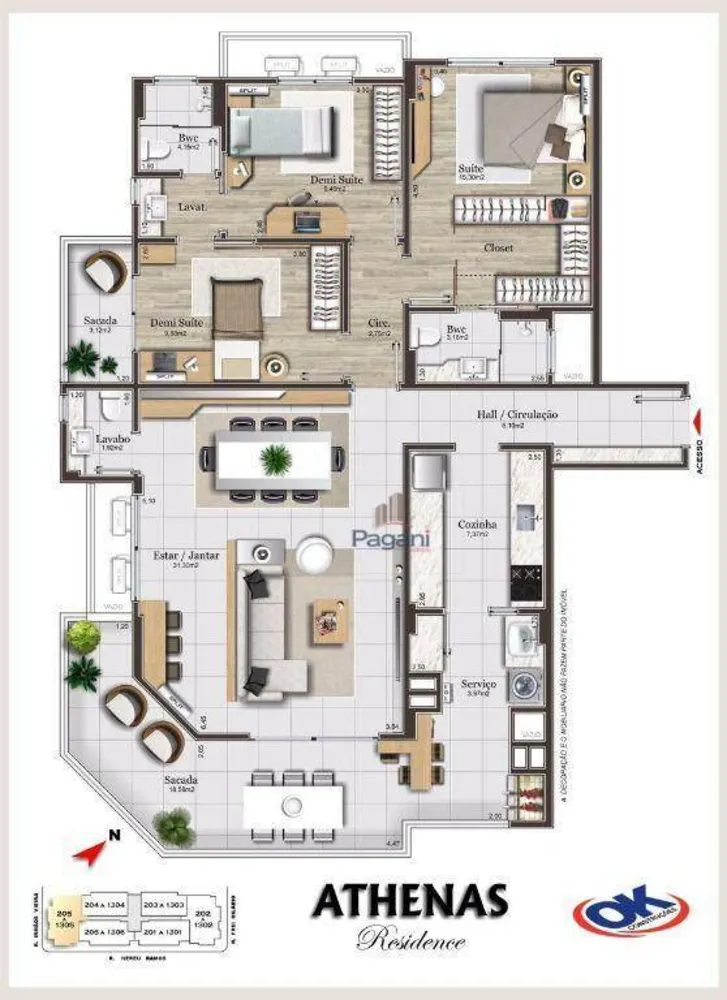 Apartamento, 2 quartos, 89 m² - Foto 15