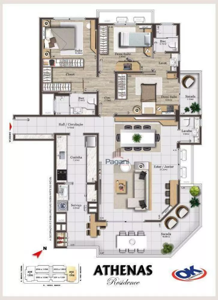 Apartamento, 2 quartos, 89 m² - Foto 11