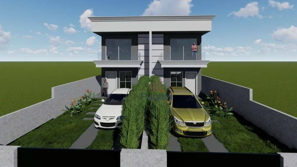 Sobrado, 2 quartos, 73 m² - Foto 1