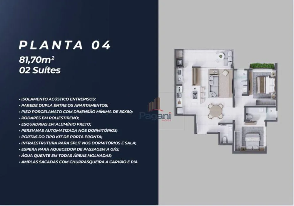 Apartamento, 2 quartos, 81 m² - Foto 10