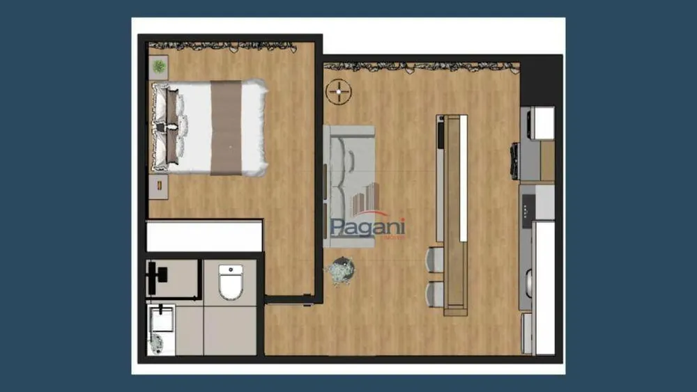 Apartamento, 2 quartos, 58 m² - Foto 2
