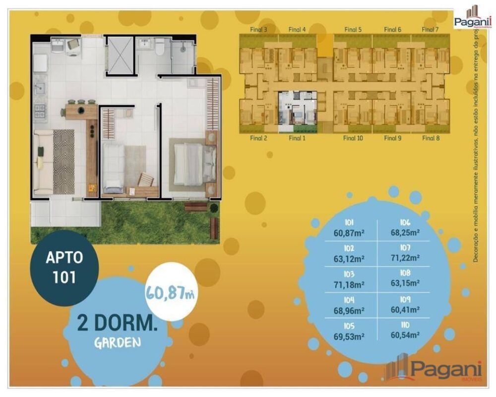 Apartamento à venda com 2 quartos, 49m² - Foto 4