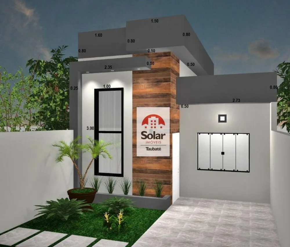 Casa, 3 quartos, 80 m² - Foto 1