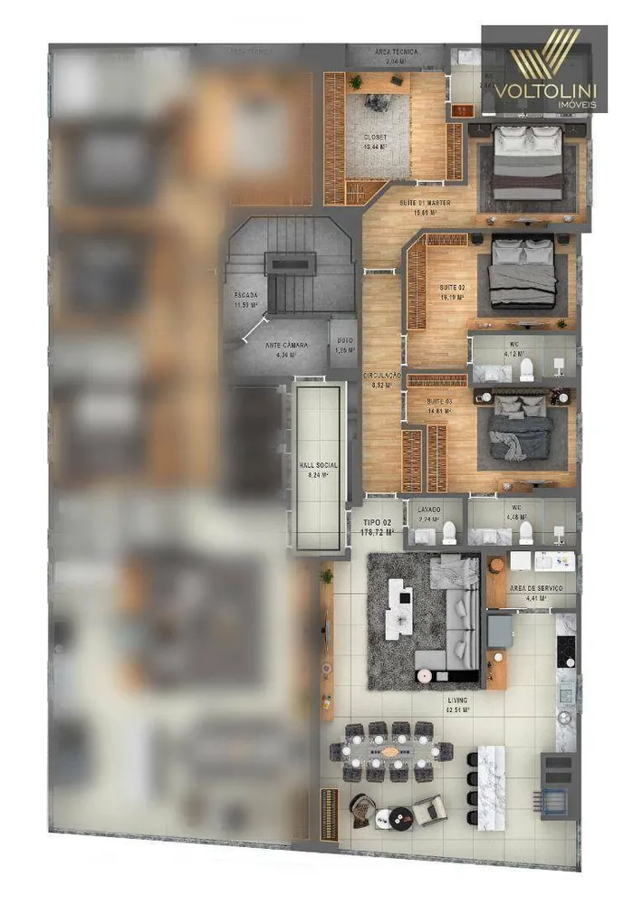 Apartamento, 3 quartos, 160 m² - Foto 16