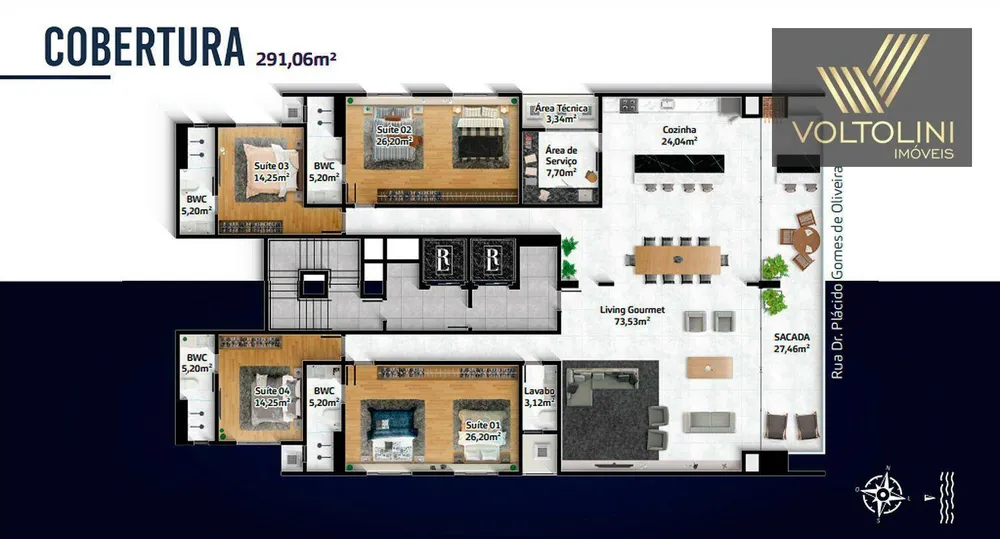 Apartamento, 3 quartos, 145 m² - Foto 9