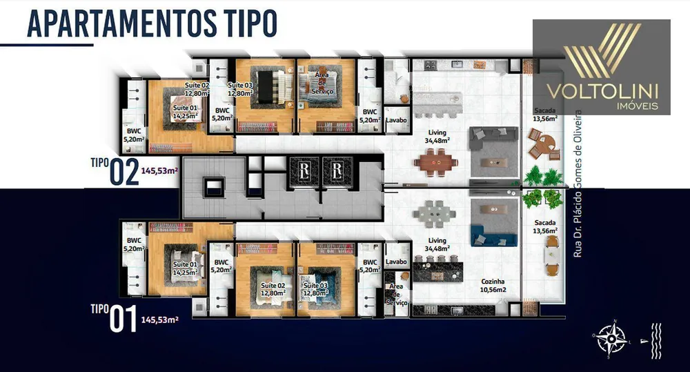 Apartamento, 3 quartos, 145 m² - Foto 10