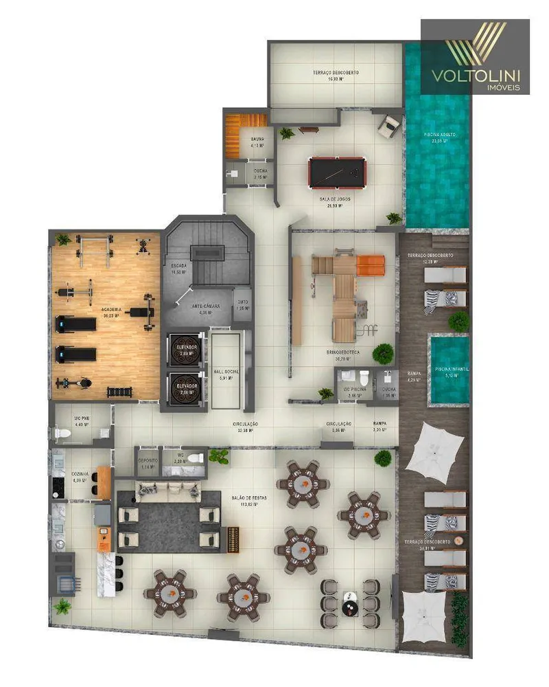Apartamento, 3 quartos, 178 m² - Foto 6
