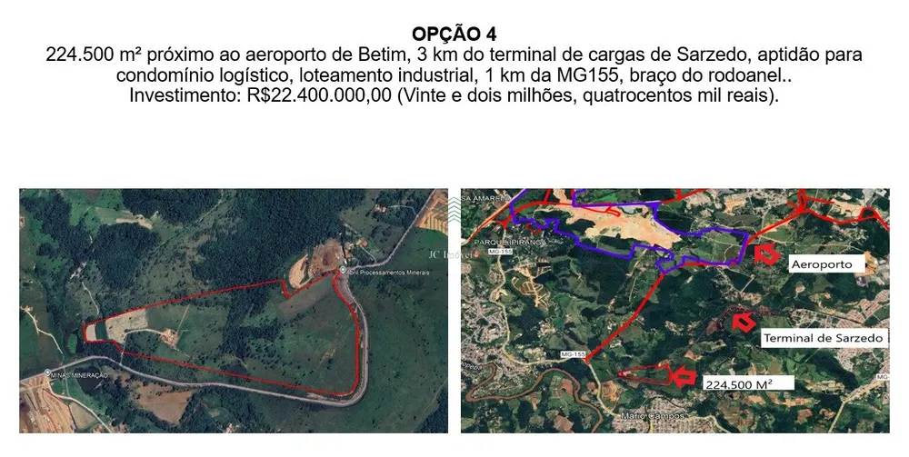 Terreno, 22 hectares - Foto 1