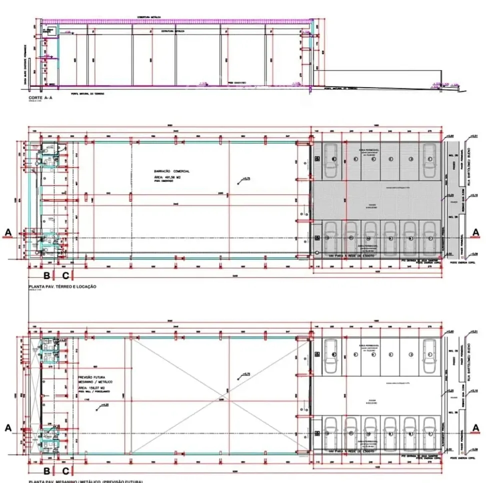 Depósito-Galpão, 520 m² - Foto 6